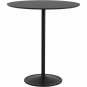 Muuto - Soft Tisch Ø95 cm hoch Nanolaminat Schwarz / Schwarz