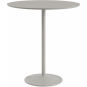 Muuto - Soft Tisch Ø95 cm hoch Linoleum Grau / Grau