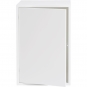 Muuto - Stacked Regal mit Tür L Weiß