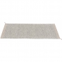 Muuto - Ply Teppich recyceltes Material 200 x 80 cm | Schwarz/Weiß