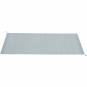 Muuto - Ply Teppich recyceltes Material 200 x 80 cm | Hellblau