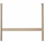Muuto - Linear System Verbindungsbeine Hoher Tisch H: 105 cm / Eiche