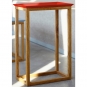 Jan Kurtz - Mira Beistelltisch 37,7 x 37,7 x H 60 cm | Rot