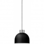 AYTM - Luceo Rund Pendelleuchte Schwarz / Durchsichtig, Ø28 cm