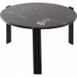AYTM - Tribus Couchtisch Ø 60 cm Schwarz / Schwarz