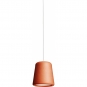New Works - Material Pendelleuchte Terrakotta (mit weißer Kordel)