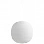 New Works - Lantern Frosted Pendelleuchte Weißes Opalglas, Ø400