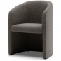 New Works - Covent Club Sessel Taupe dunkel (Nevotex Barnum)