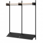 New Works - Wardrobe Regal 2 Eiche / Schwarz