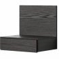 New Works - Tana Wall Mounted Nachttisch Schwarz
