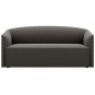 New Works - Shore Sofa 2-Sitzer mit verlängerter Basis Lava Rock (Ruskin)
