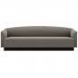 New Works - Shore Sofa 3-Sitzer mit Sockel Umber (Linara)