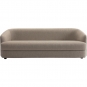 New Works - Covent Sofa 3-Sitzer tief Hanf (Nevotex Barnum)