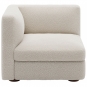 New Works - Coda Modulsofa Eckmodul (Modul 20) Spacedust (Zinc Drake Z699/02)