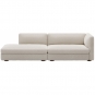 New Works - Coda Modulsofa Konfiguration 3 Spacedust (Zinc Drake Z699/02)