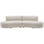 New Works - Coda Modulsofa Konfiguration 7 Spacedust (Zinc Drake Z699/02)