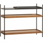 Woud - Tray Regal Niedrig Walnuss Konfiguration 2