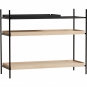 Woud - Tray Regal Niedrig Eiche Konfiguration 2