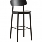 Woud - Soma Barhocker Esche schwarz