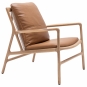 Gazzda - Dedo Easy Chair Armlehnstuhl Natur (Dakar Leder 3411)