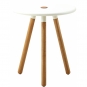 Cane-line - Area Hocker Teakholz, Weiß