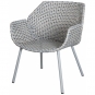 Cane-line - Vibe Loungesessel Hellgrau / Grau / Taupe