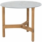 Cane-line - Twist Couchtisch klein Teakholz / Fossil Grau