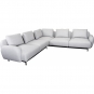 Cane-line - Aura Ecksofa mit niedrigen Armlehnen Hellgrau (Ambience)