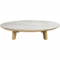 Cane-line - Aspect Couchtisch Ø144 Fossil grau (Keramik)