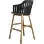 Cane-line - Choice Barhocker Outdoor 4 Beine, Teak | Schwarz
