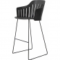Cane-line - Choice Barhocker Outdoor Kufen, Schwarz | Schwarz