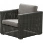 Cane-line - Chester Loungesessel Graphit | Taupe (Natté)