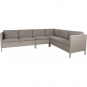 Cane-line - Connect Dining Lounge Kombination 10 Taupe