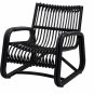 Cane-line - Curve Outdoor Loungesessel Lavagrau