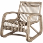Cane-line - Curve Outdoor Loungesessel Natur