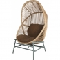 Cane-line - Hive Sessel Dusty green | Natur | Umber braun (Rise)