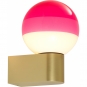 Marset - Dipping Light A1-13 Wandleuchte Rosa / Messing gebürstet