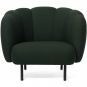 Warm Nordic - Cape Loungesessel mit Abnähern Forest Green