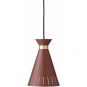 Warm Nordic - Cone Pendelleuchte Oxide Red