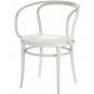 Thonet - 209 M Bugholzstuhl TP 200 Weiß lasiert (Gestell: Standard)