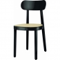 Thonet - 118 Holzstuhl Schwarz Hochglanz