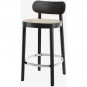 Thonet - 118 HT Thekenhocker TP 29 Schwarz Beize