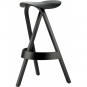 Thonet - 404 H Holzbarhocker TP 29 Schwarz