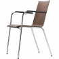 Thonet - S 162 F Stuhl TP 24 Nussbaum