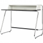 Thonet - S 1200 Sekretär RAL 9010 Reinweiß decklackiert (Gestell: Chrom)