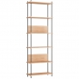 Moebe - Shelving System s.255.1.A Regal, Einfach Eiche/Weiß
