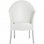 Driade - Lord Yo Gartenarmlehnstuhl White/Aluminum