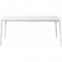 Magis - Steelwood Tisch 180x90 cm Weiß/Weiß