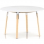 Magis - Steelwood Tisch 90x90 cm Weiß/Natur Buche