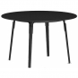 Magis - Steelwood Tisch Ø120 cm Schwarz/Schwarz